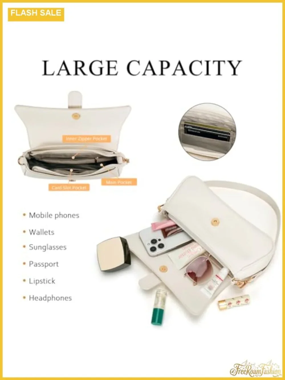 Small Hobo Handbag for Women PU Leather Retro Shoulder Purse